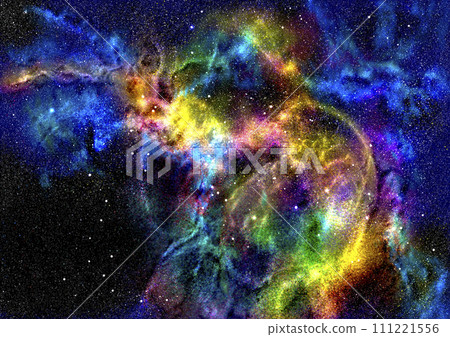 閃爍著魔法光芒的星雲 111221556