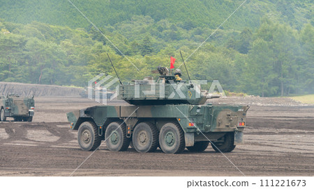 Running Ground Self-Defense Force Type 16 Mobile Combat Vehicle Running Ground Self-Defense Force Type 16 Mobile Combat Vehicle 111221673