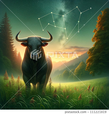 Fantastic Taurus illustration 111221819