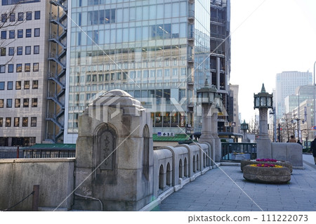 大阪市中之島歷史建築淀屋橋(冬季) 大阪市中之島歷史建築淀屋橋(冬季) 111222073