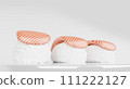 3d rendering illustration of sushi salmon 111222127