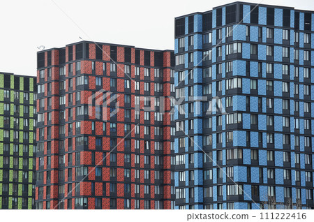 facades of modern houses 111222416