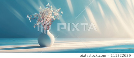 Natural Background for Presentations with Plants and Free Space , Generative AI Natural Background for Presentations with Plants and Free Space , Generative AI 111222629