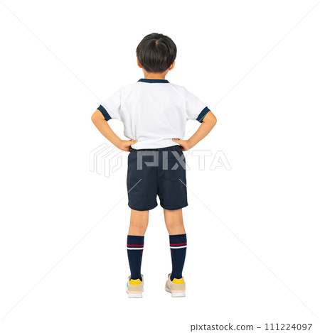 PNG一個穿著運動服的男孩的後視圖-透明背景的全身照片,由手工精確剪裁 PNG一個穿著運動服的男孩的後視圖-透明背景的全身照片,由手工精確剪裁 111224097