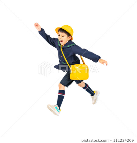 Jumping kindergarten/nursery school boy - Full body photo PNG with transparent background precisely cut out by hand Jumping kindergarten/nursery school boy - Full body photo PNG with transparent background precisely cut out by hand 111224209