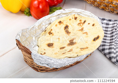 Indian traditional cuisine bread Paratha Indian traditional cuisine bread Paratha 111224594