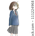 女學生仰視 111224968