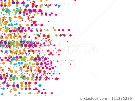 Abstract vector splatter color isolate background design. illustration vector design. Abstract vector splatter color isolate background design. illustration vector design. 111225289