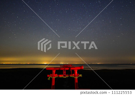 Undersea torii under the starry sky Undersea torii under the starry sky 111225553