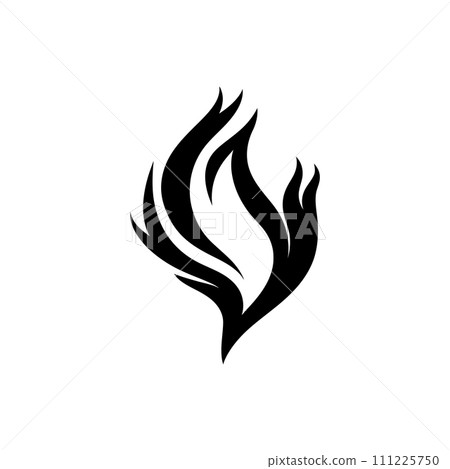 Phoenix flame flame icon 111225750