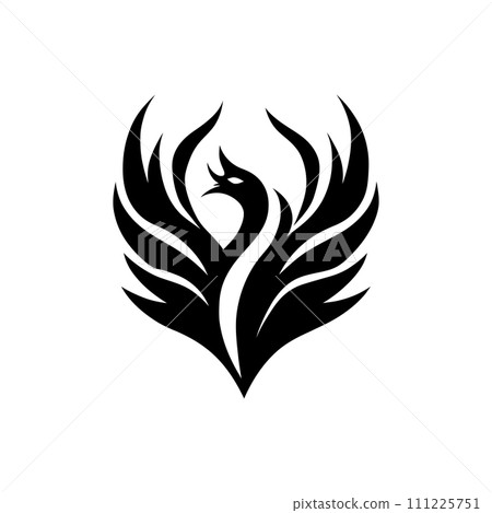 Phoenix flame flame icon 111225751