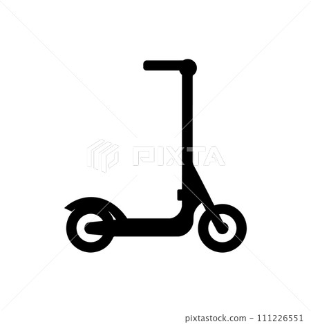 Kick scooter icon 111226551