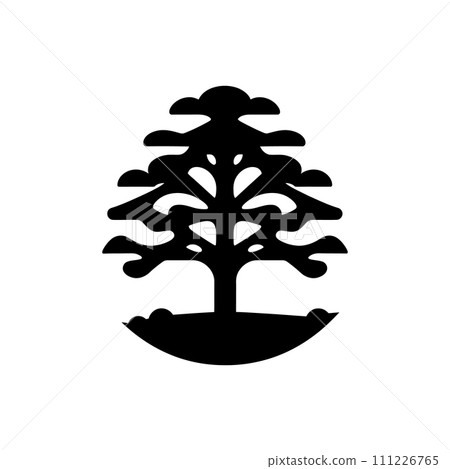 Juniper forest tree icon 111226765