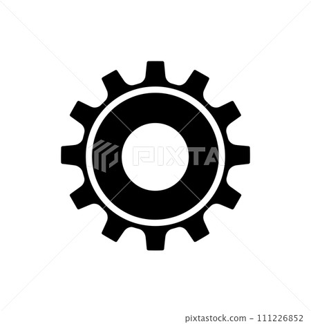 Sprocket gear icon 111226852