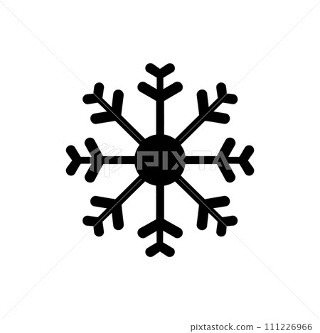 Celestial snow snowflake icon 111226966