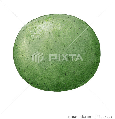 Illustration of mugwort dango 111228795