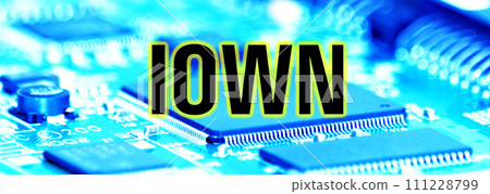 IOWN is an innovative new technology concept proposed by NTT [Image of optical semiconductors] 111228799