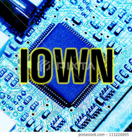 IOWN is an innovative new technology concept proposed by NTT [Image of optical semiconductors] 111228805