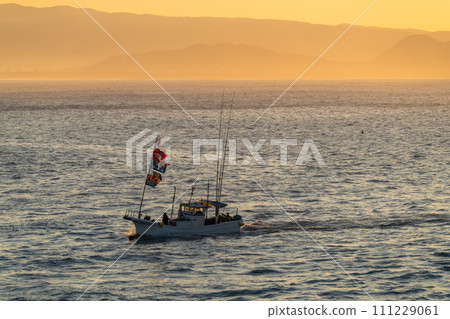 [Shizuoka Prefecture] New Year's Sea Parade to pray for a big catch at Tagonoura Port on the first sunrise of the year 111229061
