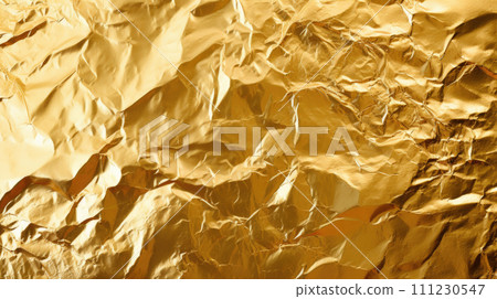 Luxurious gold foil backdrop for elegant designs and concepts. 111230547