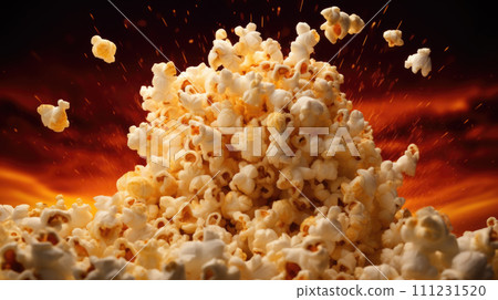 Air-popped popcorn a light and satisfying treat Air-popped popcorn a light and satisfying treat 111231520