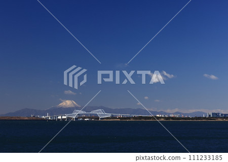 景觀:從舞濱看到的景色。以富士山為背景,左起:大山、丹澤地塊、道志地塊到光峠。 景觀:從舞濱看到的景色。以富士山為背景,左起:大山、丹澤地塊、道志地塊到光峠。 111233185