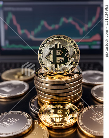 Ethereum: Hightech finance with cryptocurrency. 111234962