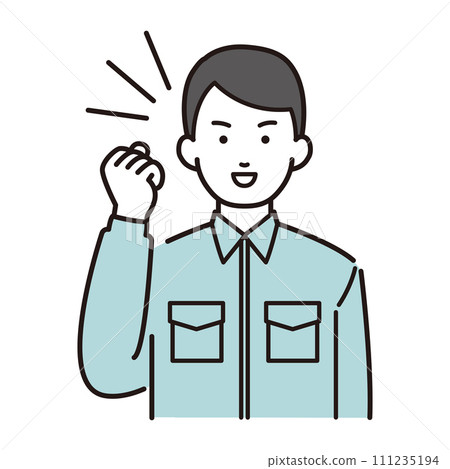 Worker illustration 111235194