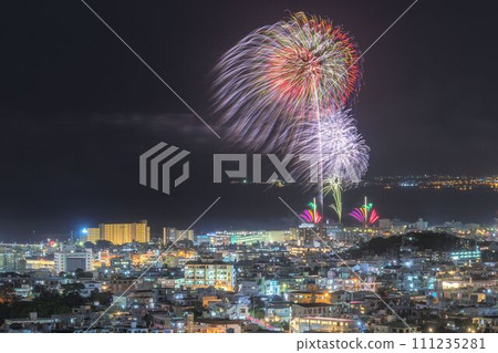 沖繩縣宜野灣市羽衣祭煙火 111235281