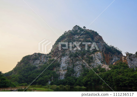 View of the mountain and nature Park at thailand View of the mountain and nature Park at thailand 111236517