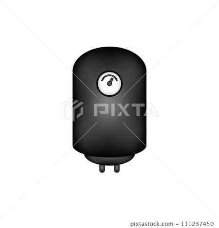 Boiler icon on white. Boiler icon on white. 111237450