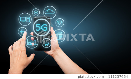 5G Internet is the new technology of the future, linking communication 5G Internet is the new technology of the future, linking communication 111237664