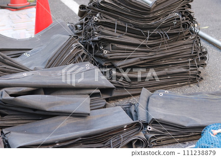 網片用於臨時鷹架 111238879