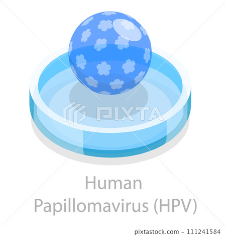 3D Isometric Flat Vector Illustration of Sexual Transmitted Disease. Item 1 111241584