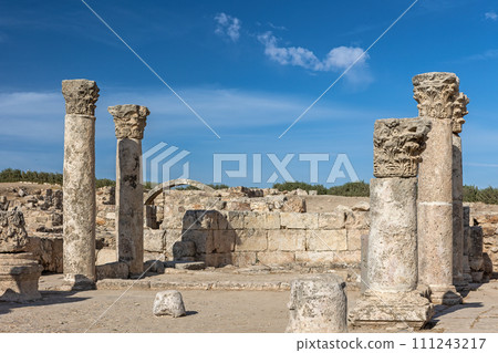 The Byzantine church at Amman Citadel. Horizontally. Jordan. The Byzantine church at Amman Citadel. Horizontally. Jordan. 111243217