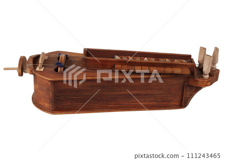 The Hurdy gurdy, stringed musical instrument. The Hurdy gurdy, stringed musical instrument. 111243465