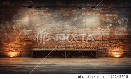 Empty Fashion Show Runway 111243796