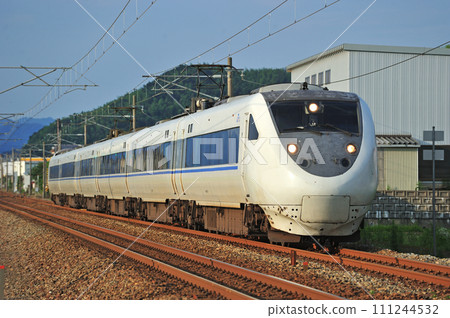 Hokuriku Main Line Tsubata-Morimoto JR West 681 series T07 formation (Kanazawa) Thunderbird 111244532