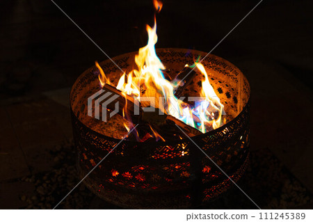 [露營材料]營火[茨城縣] 111245389