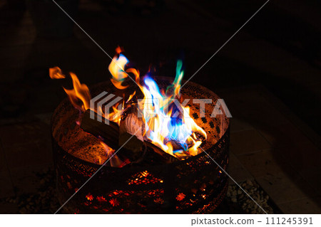 [露營材料]營火[茨城縣] 111245391