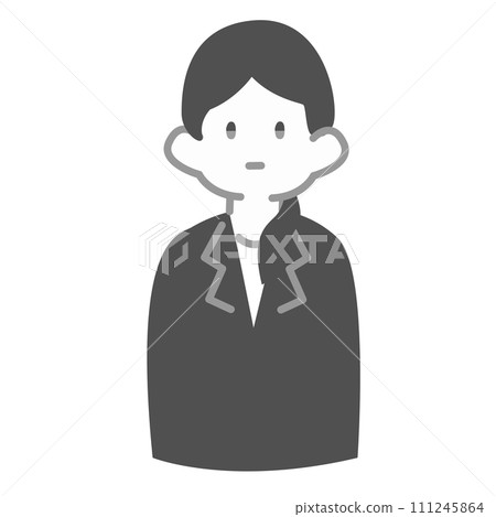 單色正面女上班族ver2 單色正面女上班族ver2 111245864