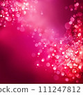 Red and Pink Abstract background with bokeh background 111247812