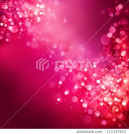 Red and Pink Abstract background with bokeh background Red and Pink Abstract background with bokeh background 111247812