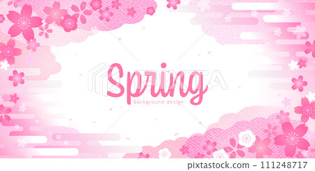 櫻花卡設計模板 111248717