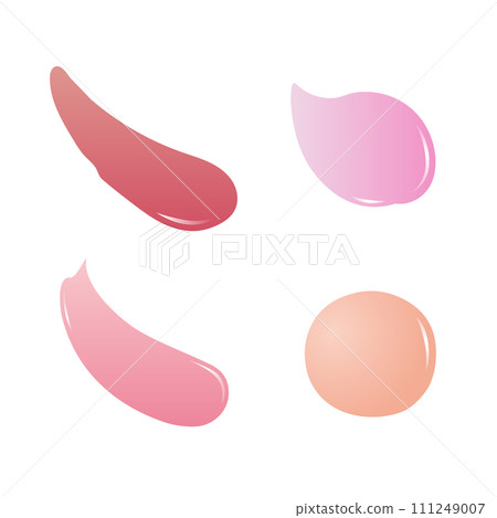 Vector color sample material that can be changed in color 111249007