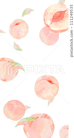 Sweet and delicious pink peach background material Sweet and delicious pink peach background material 111249535
