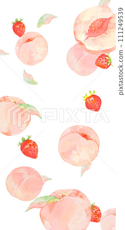 Sweet and delicious pink peach background material Sweet and delicious pink peach background material 111249539