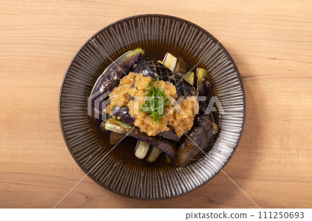 Boiled eggplant Boiled eggplant 111250693