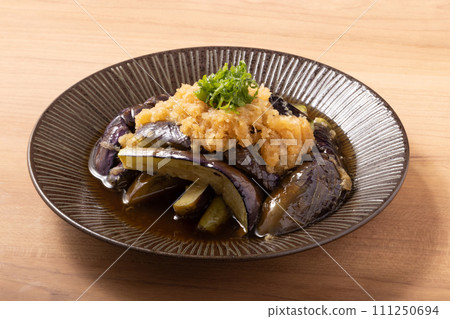 Boiled eggplant Boiled eggplant 111250694