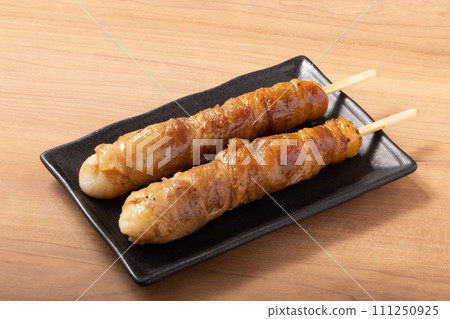 Meat wrapped danpo skewer Meat wrapped danpo skewer 111250925